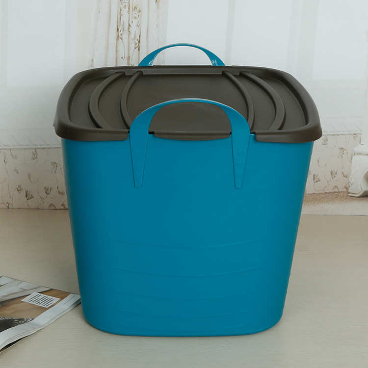 脏衣篮收纳筐浴室收纳篮房间放衣收纳正方形收纳桶户外水桶浇花桶