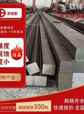 现货供应圆棒钛方棒GR2TA2材质挂具电镀棒可折弯81012