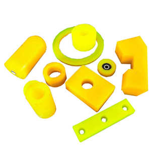 聚氨酯垫块 优力胶注塑件 聚氨酯PU减震块浇筑PU优力胶杂件零部件