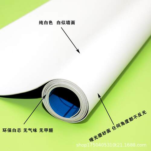 直销新款纯白色pvc地板革防水泥地直接铺舞台展厅塑胶地板垫加厚