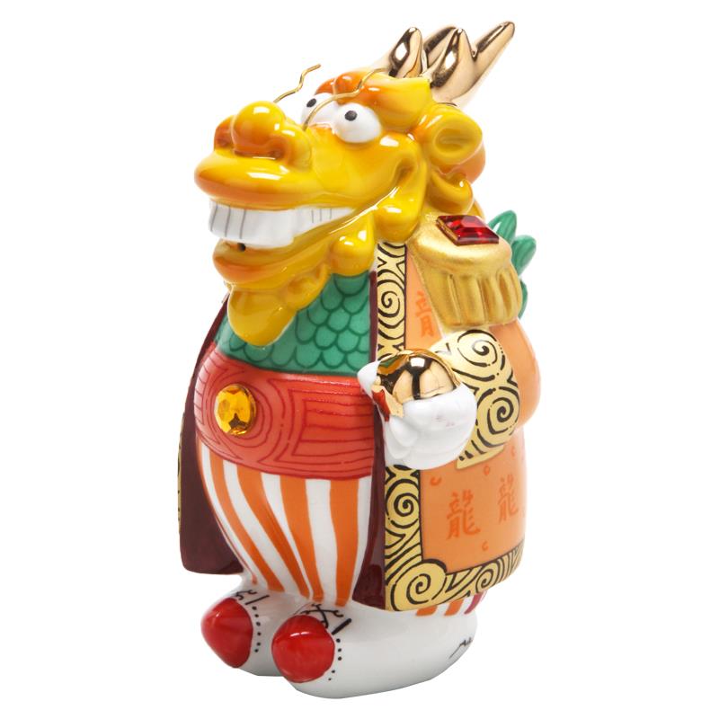 高档德礼国高宝Goebe老l进口陶瓷生年肖摆件虎猪牛龙生肖品生日新