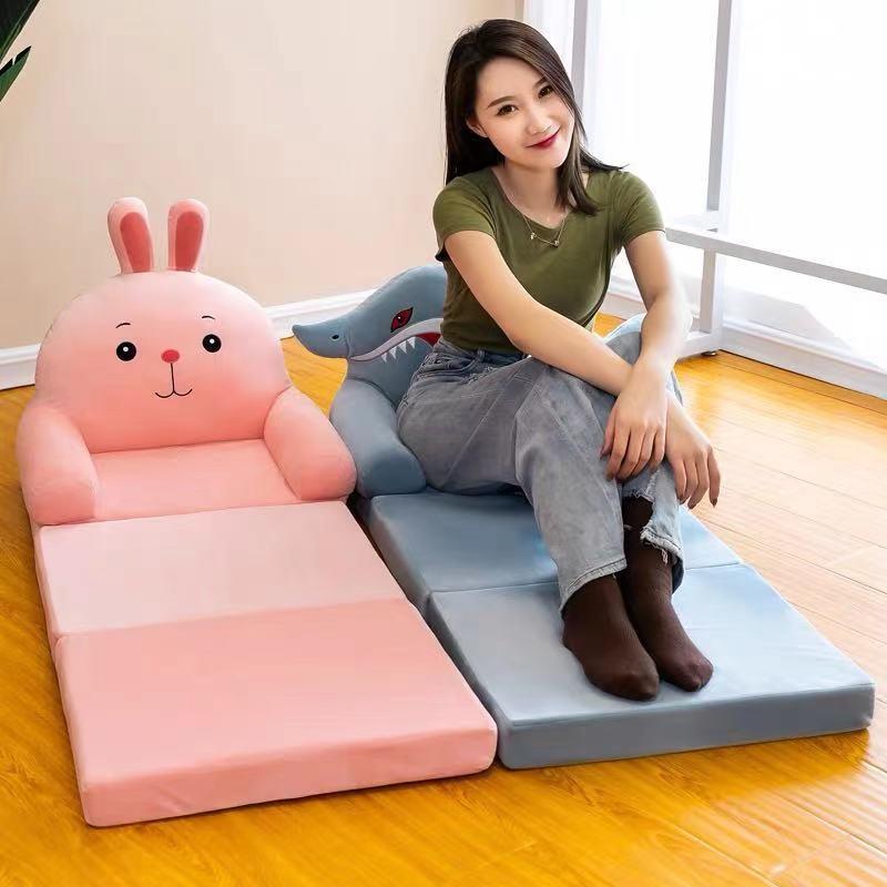 儿童折叠沙发床小沙发幼儿园宝宝座椅男孩女孩午休可拆洗