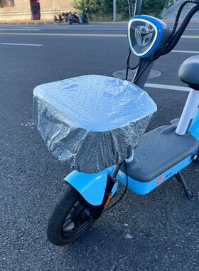 电动车车筐防雨罩前车篮罩衣三轮车车篓自行车篓后备箱通用摩托车