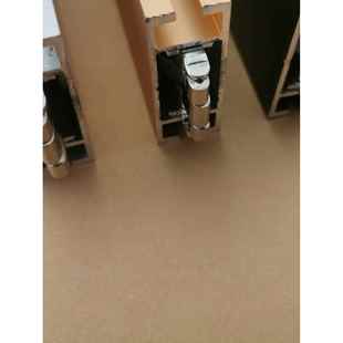 八棱柱展板展会展览型材配件定制快闪店发光桁架画展挂架黑色包邮