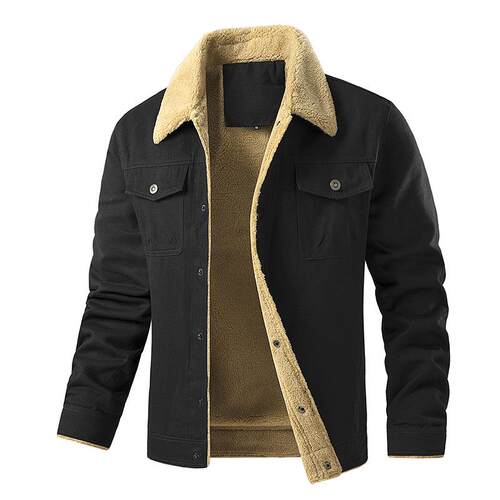 Men's thick warm workwear cotton men's jacket jacket with