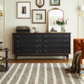 法式 复古玄关柜实木斗柜五斗柜卧室主卧客厅收纳储物小户型中古风