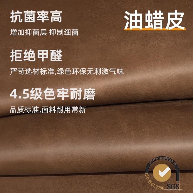 实木桌椅组合商务洽谈单人沙发椅家具北欧风全实木圆桌餐桌纯实木