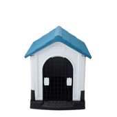 户外中小型犬狗窝塑料折叠狗房遮阳防雨狗笼别墅易清洗耐咬猫狗屋