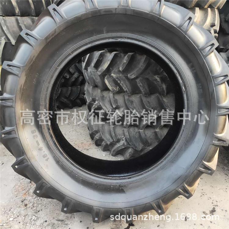 现货供应销售18.4-38农用拖拉机人字花纹轮胎农用车轮胎