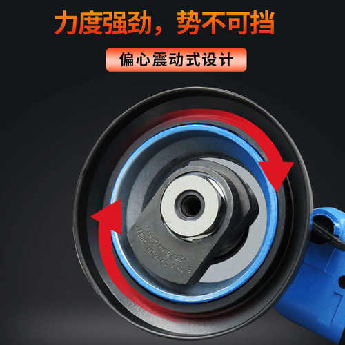 研磨机气动打磨机石材抛光机磨光机木材干砂纸5风动寸打蜡机高宝