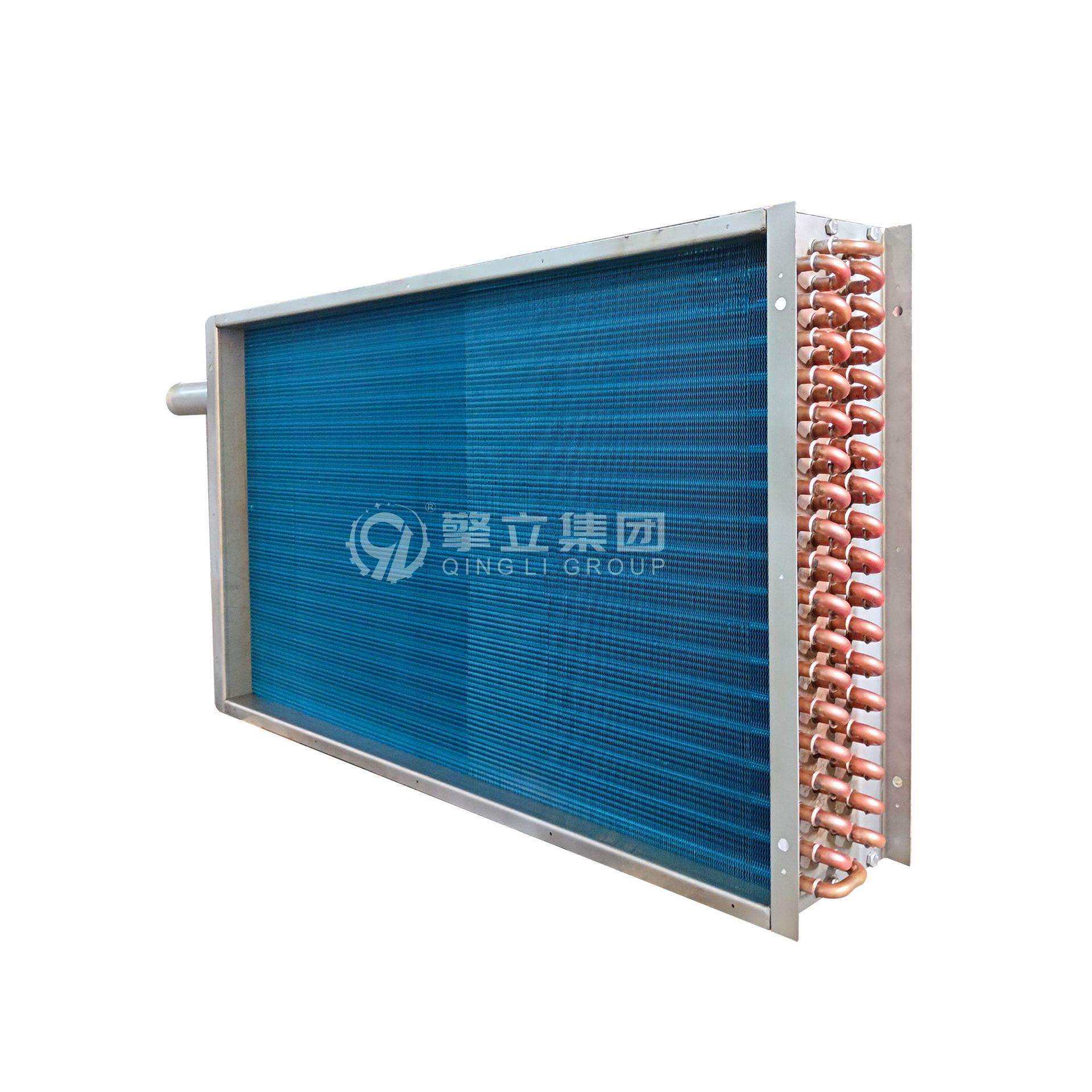 工厂直供 铜管串铝片式表冷器 风冷散热器 不锈钢冷却器 非标制造