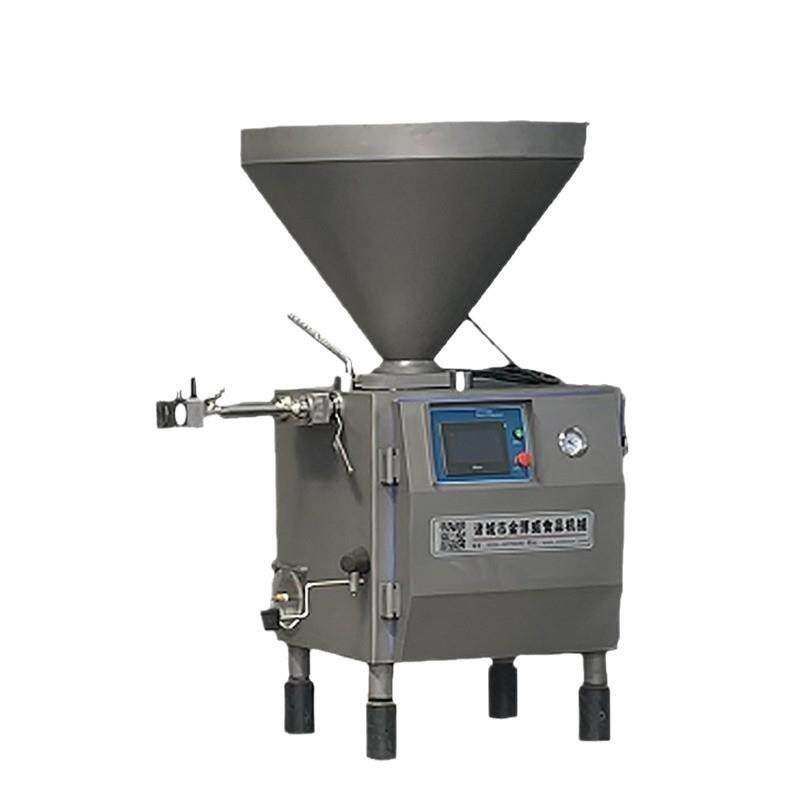 真空叶片灌肠机全自动香肠食品定量扭结灌装设备多功能真空灌装