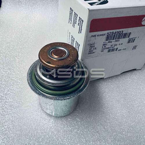 适用康明斯6CT发动机节温器5284903天龙大力神82度调温器3968559