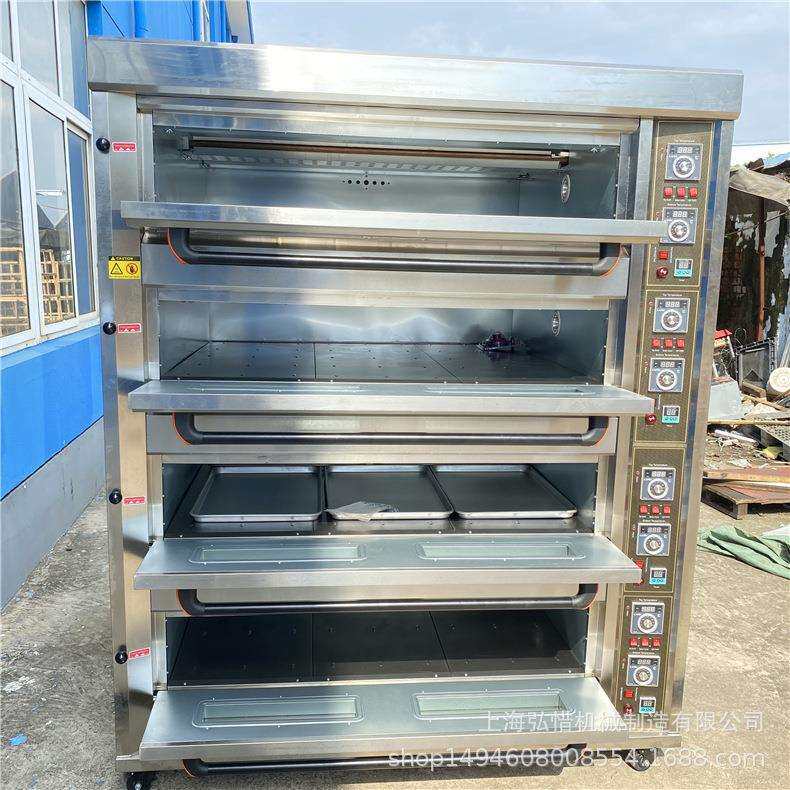 4层20盘烤箱 大型不锈钢层炉 厂家直供可改电压110V/220v50HZ烤箱