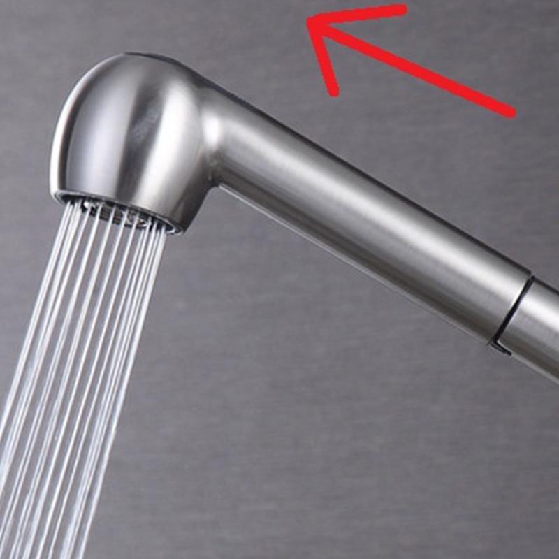 抽拉式水龙头配件双功能通用抽拉花洒软管洗头花洒