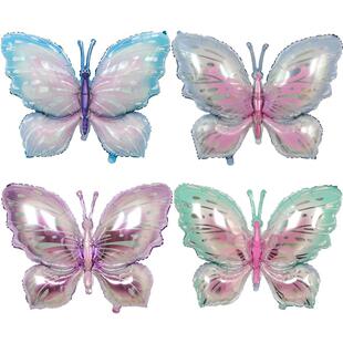 Helium Large Air Balloons Foil Butterfly Aluminum