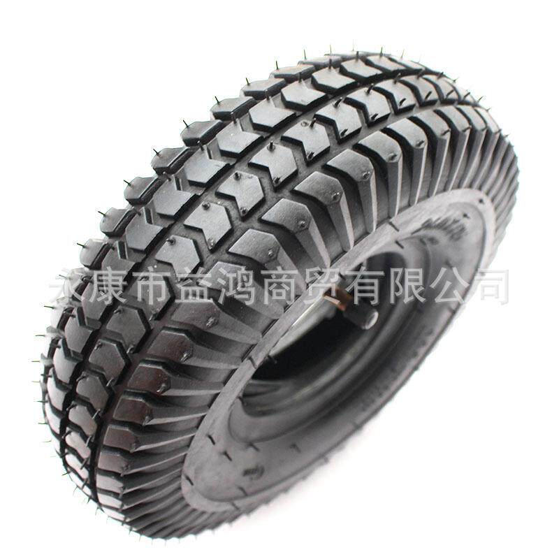 电动滑板车三轮老年轮椅配件前轮260X85轮胎260*85内外胎公路内胎