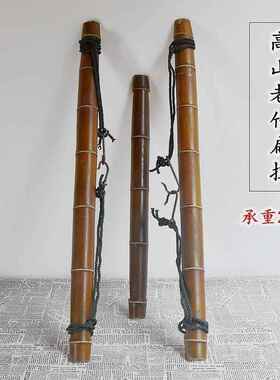 扁担挑水钩担家用钩子实木纯手工称重农村挑粪工具专用结婚装饰品
