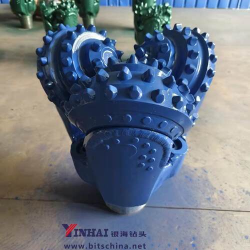 银海钻头厂家供应YHA1434537橡胶密封滑动轴承三牙轮钻头