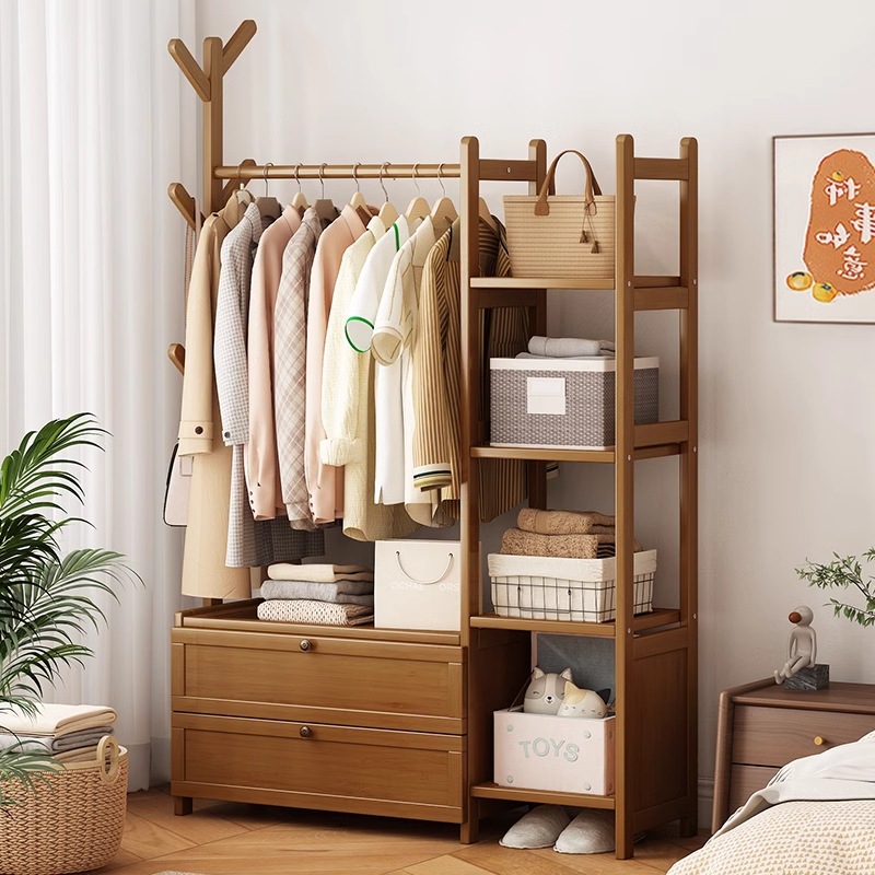 衣帽架加粗衣架衣架落地组合衣架