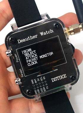 DeautherWatchV3S物联网安全测试手表黑客创客手表
