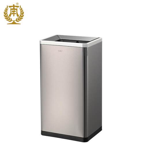 广州30/0L商用不锈钢开店口式垃圾桶SF50-F01酒大容5量垃圾桶