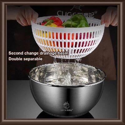 Salad Fruit And Vegetable Centrifuge Rotator Salad Spinner
