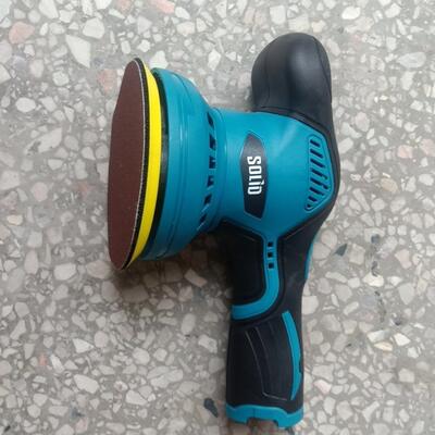 1V砂打机电动砂光机磨充电式多功能带砂盘水磨锂DDK电2砂带机