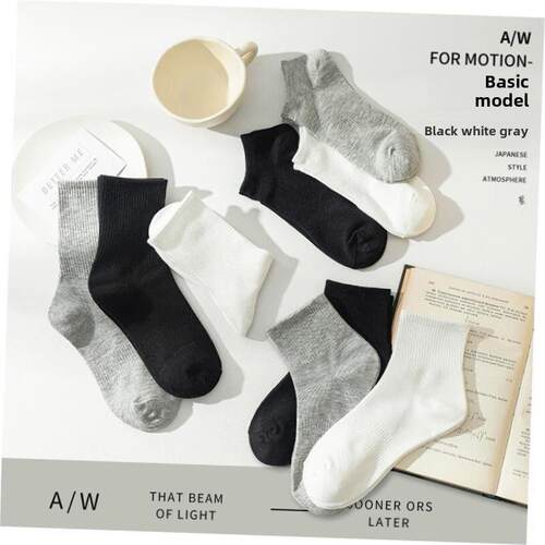 socks men mens cotton socks socks for men white black 男袜