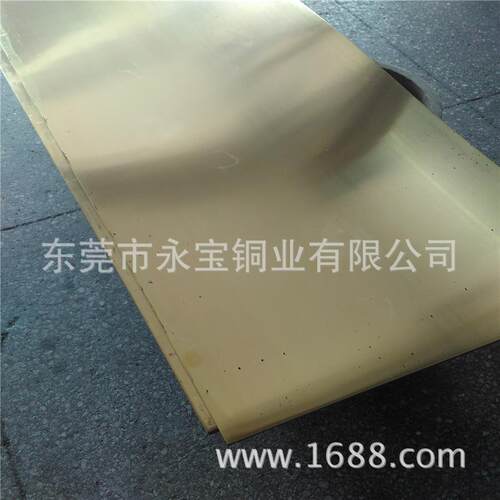 环保H65黄铜薄板 C2680黄铜板条 订做H62厚黄铜板10 15 20