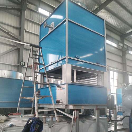 开式逆流冷却塔60T快速降温方形逆流工业降温厂家换热制冷凉水塔