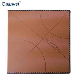 纪念式棕色相册覆膜广册寸album粘美diy18自簿相皮质本