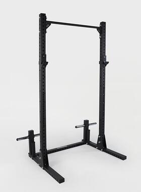 正品吕小(lxi杠aojuun)深蹲架卧推架框式军训练架铃架龙门架健身