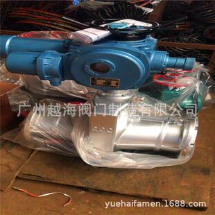 铝合金电动法兰管夹阀 调节型 开关型管夹阀 气动定位夹管阀