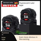德国黑科技荧光尺高端卷尺5m防摔7.6m加厚耐磨钢卷尺