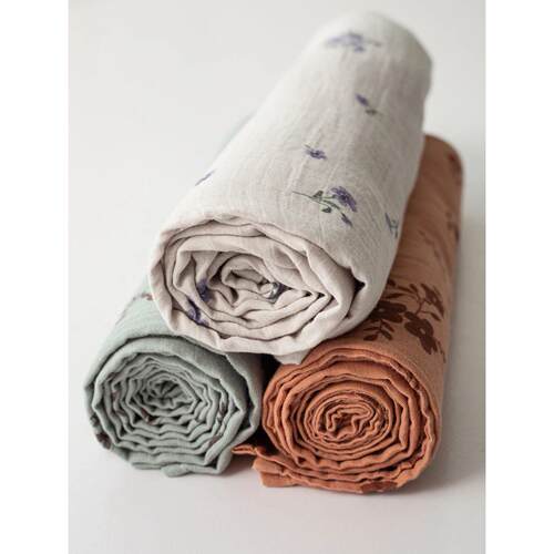 120*120cm Baby Receive Blanket for born 100% cotton Wrap Mus