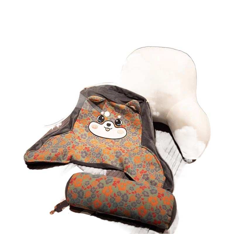 Q3Y龙年床头靠垫软包沙发座椅护腰宿舍靠枕靠背床上看书枕头可拆