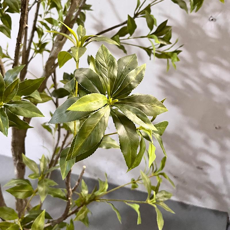 仿真植物马醉木大型造景假绿植室内摆件装饰商场橱窗吊钟树隔断