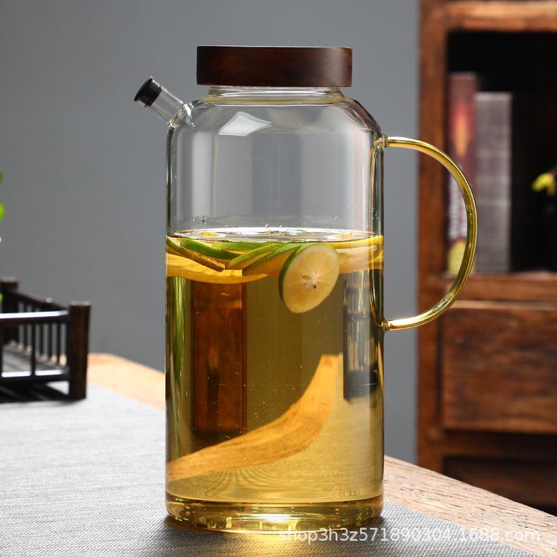 收藏手作螺纹密封青梅杨梅泡酒瓶泡酒桶高硼硅泡酒罐泡酒专用酒瓶