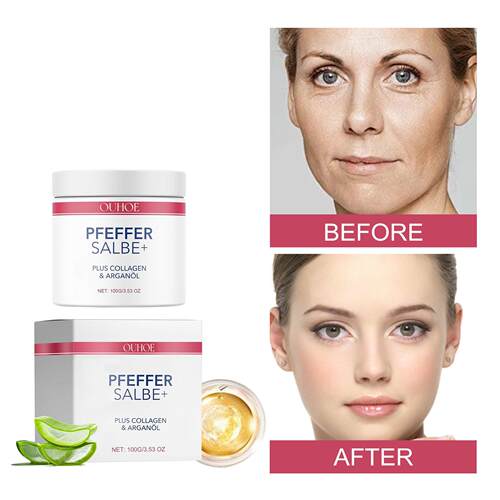 OUHOE Peppermint Moisturizing Cream - Anti-wrinkle, Hydratin