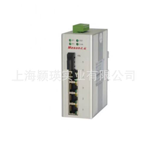 MeXon MIE-1105S 4FE+1F 卡轨式百兆非网管工业以太网交换机