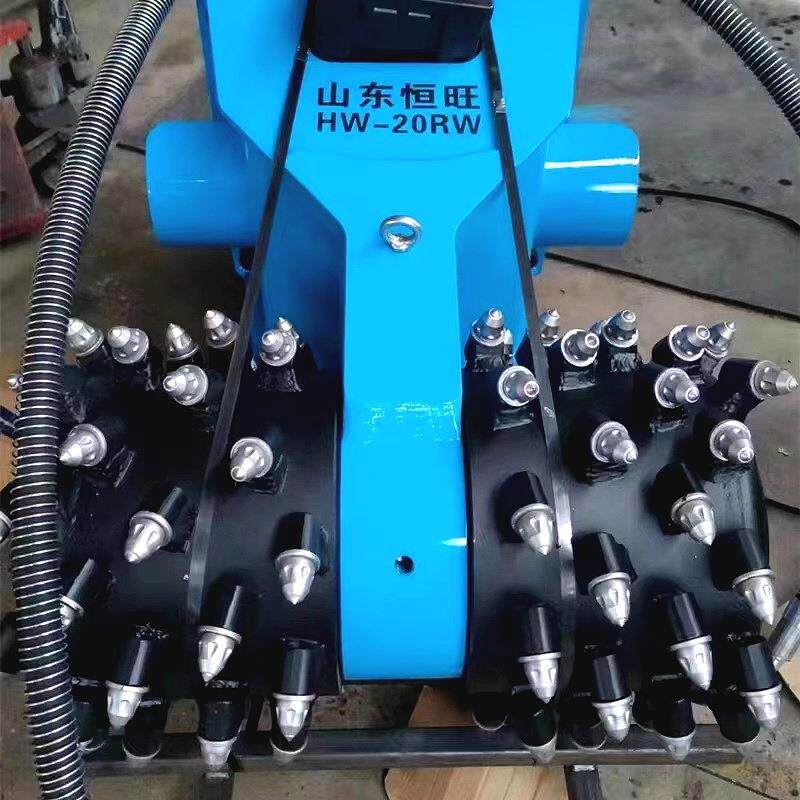 铣挖机铣挖头隧道掘进机横向纵向路面开沟开槽机挖机改液压铣刨头