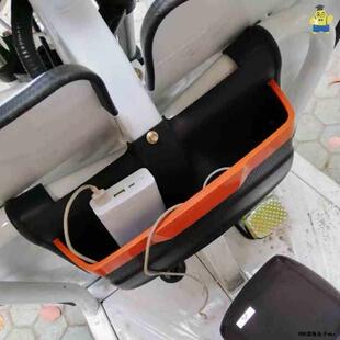 收纳箱三轮车前置储物盒车篓电动车改装加装存物箱快递车收纳盒