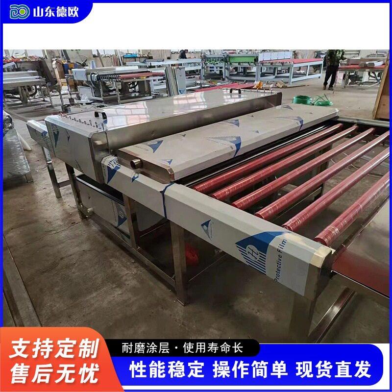 工业钢化玻璃清洗机卧式门窗玻璃清洗风干机滚式毛刷清洗设备