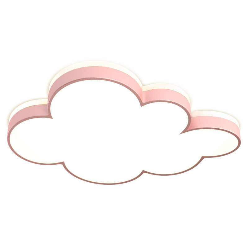 房灯女孩吸顶灯云彩创意童卧室创意男孩个性灯儿房间云朵吊灯个性