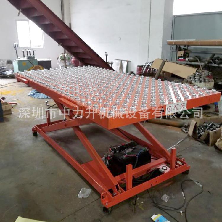 固定式滚珠电动升降平台液压模具升降机万向球电动液压升降台