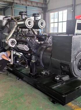 450kw低音船舶用柴油发电机组移动式防汛柴油发电机组220V双电源