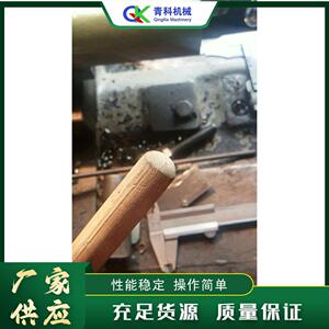 全自动数控圆棒 小型木棒尖头磨削削尖机 电动木工锹把杆倒圆机