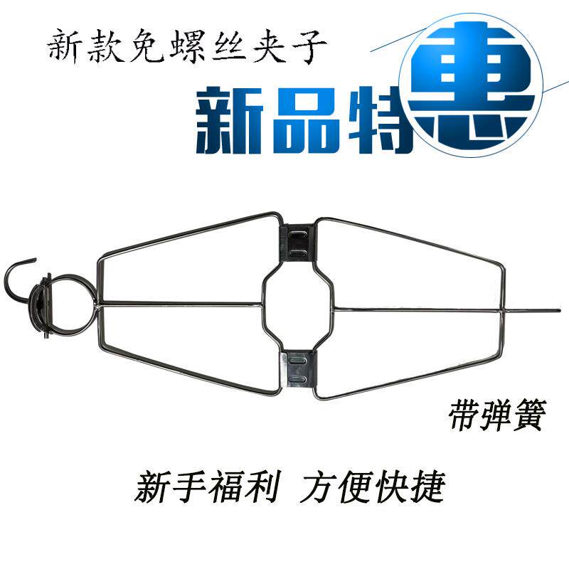 850型烤鸭炉不锈钢免螺丝烤鸭夹子商用新款手撕啤酒烤鸭架子包邮