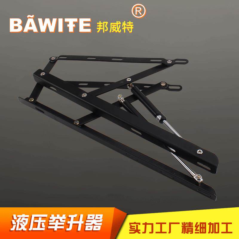 液压床用气压杆榻榻米支撑杆 升降液压杆重型床箱举升器家用家具